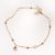 Rose Gold Bracelet Heart line (1) - Divasz