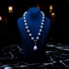 MOP Pearls Elegant Party Necklace Set