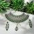 American Diamond Green Premium Party Necklace Set/Choker