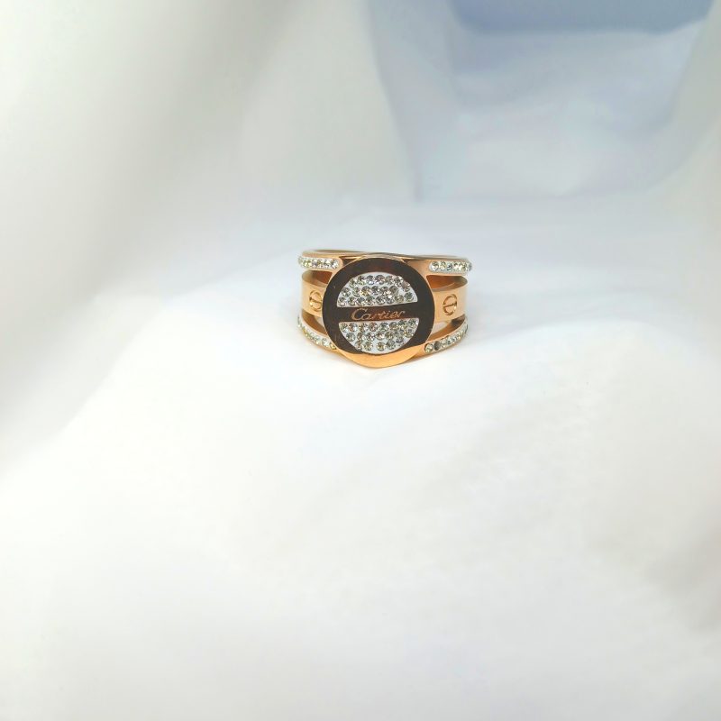 Fancy Golden AD topping heavy Coin Shape Pendant - Image 5