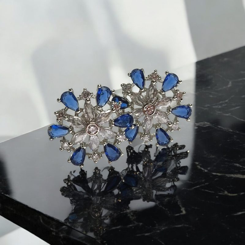 AD Silver elite small earrings Series-5