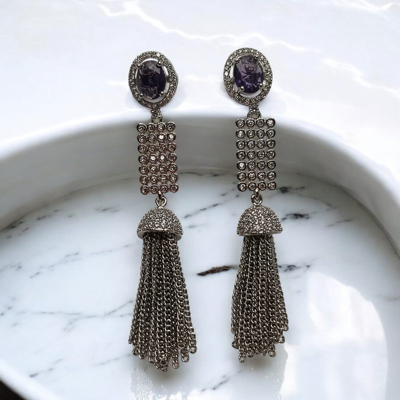 AD Silver Party freaks Earrings Series-1 - Image 7