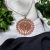 AD Stone Shining Surya Pendant