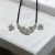 Silver Petals AD Mangalsutra
