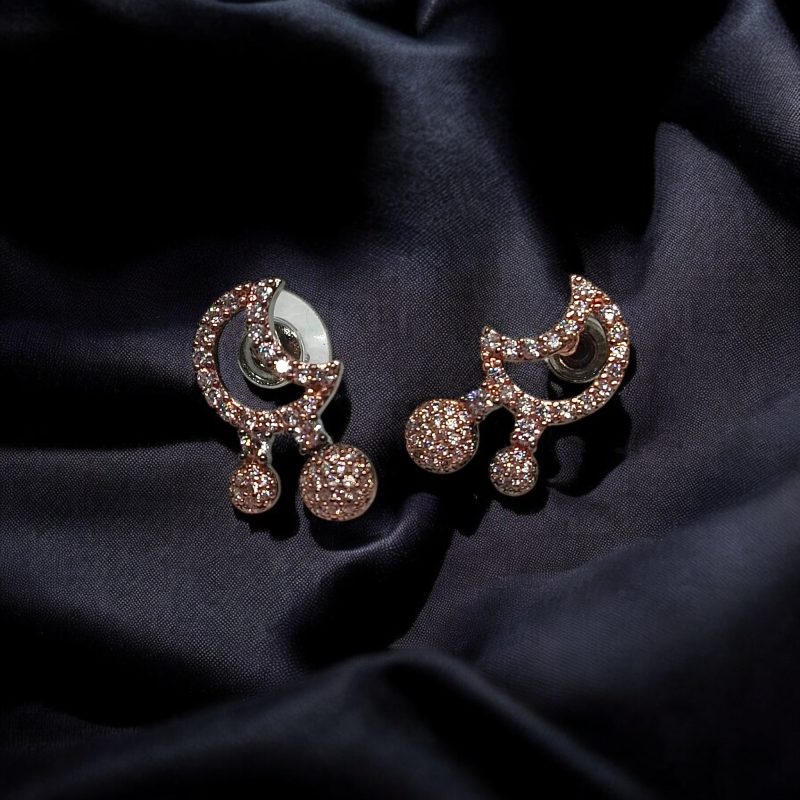 Rose Gold 7 Moons AD Mangalsutra - Image 2