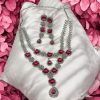 American Diamond Royal Party Necklace
