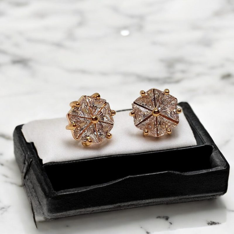 Fancy Rose Gold light Necklace Set - Image 2