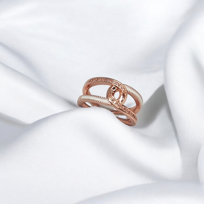 Fancy AD Golden knot Ring - Image 2
