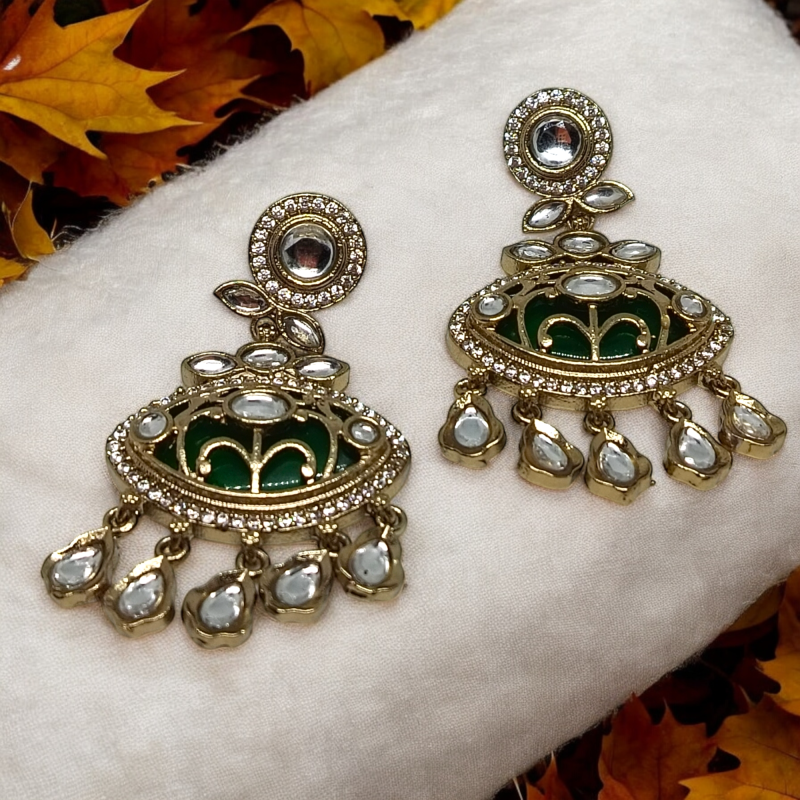Crystal Stone Elite Kunda Necklace Set - Image 2
