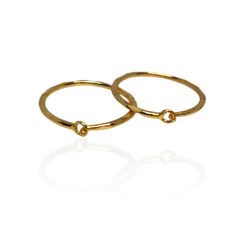 24K Gold Plated Regular Chila Bali (Normal Size 2) - Image 2
