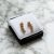 24K Gold Plated tiny curve line tops with AD