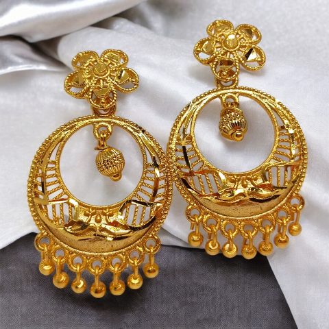 24K Gold Plated Traditional Earrings - Series 2