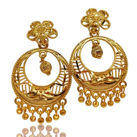 24K Gold Plated Traditional Earrings - Series 2