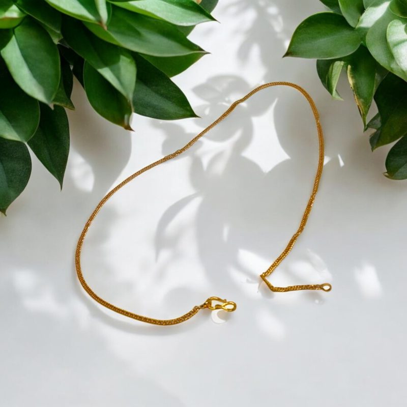 Celebrate your special occasions with 24K Gold Plated Chain for Women - Series 4.
