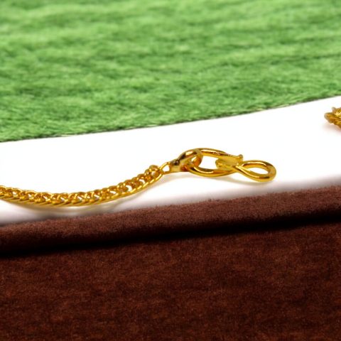 Celebrate your special occasions with 24K Gold Plated Chain for Women - Series 4.