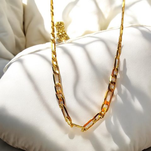 24K Gold Plated sleek design Chain