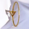 24K Gold Plated Triangular top Nova Bracelet