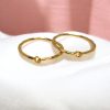 24K Gold Plated Regular Chila Bali (Normal Size 1)