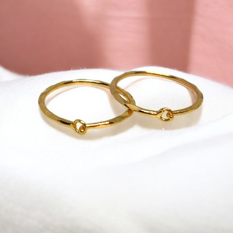 24K Gold Plated Regular Chila Bali (Normal Size 1)