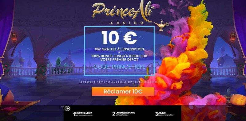 Découvrez le Prince Ali Casino En Ligne en France