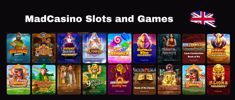 Experience the Thrill of UK’s Mad Casino Online Gaming Platform